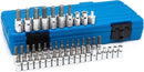 NEIKO 01145A Master Combination Bit Socket Set, 45 Piece Master Socket Bit Set, SAE & MM, 1/4" and 3/8” Drive, Torx, Hex, External Torx, Screwdriver, S2 Steel Bits, Cr-V Steel, Allen Wrench Socket Set