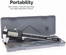 NEIKO 01407A Electronic Digital Caliper Measuring Tool, 0-6 Inches Stainless Steel Construction with Large LCD Screen Quick Change Button for Inch Fraction Millimeter Conversions, Digital Caliper Measurement Tool