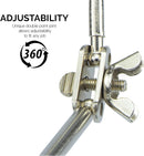 NEIKO 01902 Adjustable Helping Hand with Magnifying Glass, Third Hand Solder Aid, Soldering Wire Station Stand with Dual Alligator Clips and a Heavy Base, Beading & Jewelry Making Tools, Solder Holder