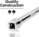Neiko 02292A 3/8" Drive x 5/8" Magnetic Spark Plug Socket, 360 Degree Swivel | Long 11-Inch Length Extension | Cr-V Steel