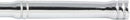 Hiltex 03039 1/2" Square Drive Ratchet | Chrome Coated Carbon Steel | Reversible Mechanism Proto Style Handle