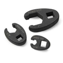 NEIKO 03323A Crowfoot Wrench Set 1/2" and 3/8” Drive, 12 Piece, SAE Crows Foot Wrench Sizes 5/16” to 1”, Chrome-Moly Flare Nut Wrench Set