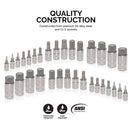 NEIKO 10288A Allen Hex Bit Socket Set, 32 Piece SAE and Metric Allen Socket Set, Allen Head Hex Key Socket Set Made with S2 Steel