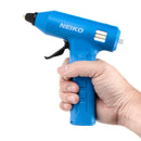 NEIKO 10582A Cordless Glue Gun, 20W Rechargeable Hot Glue Gun, 20 Glue Sticks Included, Wireless Anti Drip Nozzle Mini Glue Gun for Arts and Crafts, Mini USB Charging Port, Insulated Nozzle