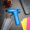 NEIKO 10582A Cordless Glue Gun, 20W Rechargeable Hot Glue Gun, 20 Glue Sticks Included, Wireless Anti Drip Nozzle Mini Glue Gun for Arts and Crafts, Mini USB Charging Port, Insulated Nozzle
