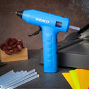 NEIKO 10582A Cordless Glue Gun, 20W Rechargeable Hot Glue Gun, 20 Glue Sticks Included, Wireless Anti Drip Nozzle Mini Glue Gun for Arts and Crafts, Mini USB Charging Port, Insulated Nozzle