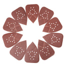 NEIKO 11272A 50pc Hook & Loop Mouse Sandpaper Assortment 60, 80, 120, 150, 220 Grit Sanding Pads for Mouse Sander, Mouse Sander Sandpaper, Triangle Sanding Pads, Mouse Sander Pads, Mouse Sander Paper