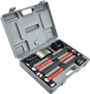 Neiko 20709A Heavy Duty Auto Body Hammer and Dolly Kit, 7 Piece
