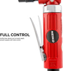 NEIKO 30060A 1/4” Air Right Angle Die Grinder | 20,000 RPM | 4 CFM Consumption | Rear Exhaust | Pistol Grip
