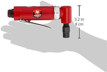 NEIKO 30060A 1/4” Air Right Angle Die Grinder | 20,000 RPM | 4 CFM Consumption | Rear Exhaust | Pistol Grip