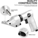 NEIKO 30066A 1/4" Air Metal Cutting Shears | 2200 RPM | 4 CFM | 90 PSI | 18 Gauge Steel Sheets
