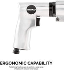 NEIKO 30066A 1/4" Air Metal Cutting Shears | 2200 RPM | 4 CFM | 90 PSI | 18 Gauge Steel Sheets