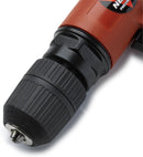 NEIKO 30096A 3/8" Air Drill | Composite Reversible Pistol Grip with Keyless Chuck | 90 PSI / 1800 RPM