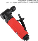 NEIKO 30109B ¼” Mini Angle Die Grinder | 20,000 RPM | 90 PSI | 90 Degree Head | Rear Exhaust | 1/4" Collet | Safety Self-Locking Control Switch