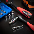 Neiko 30201A Socket Adapter and Drive Reducer Set, 5 Piece | Premium Cr-V Steel with Mirror Chrome Finish