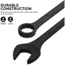 Neiko 03131A Jumbo Combination Wrench Set, Drop Forged Steel with Black-Oxide | Metric (34mm - 50mm) | 11 Piece Set