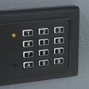 Neiko 61011 Digital Electronic Security Safe, Steel | Keyless Entry | 1 Cubic Foot | Gray