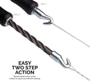 NEIKO 61025A Automatic Rebar Wire Twister Tool | Updated Model | Reinforced Spring with Improved Recoil and Reload Action, Ergonomic Rubber Handle