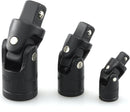 Neiko 02439A Impact Universal Joint Set, CR-V Steel | 3-Piece Set | 1/4”, 3/8” and 1/2” Drive