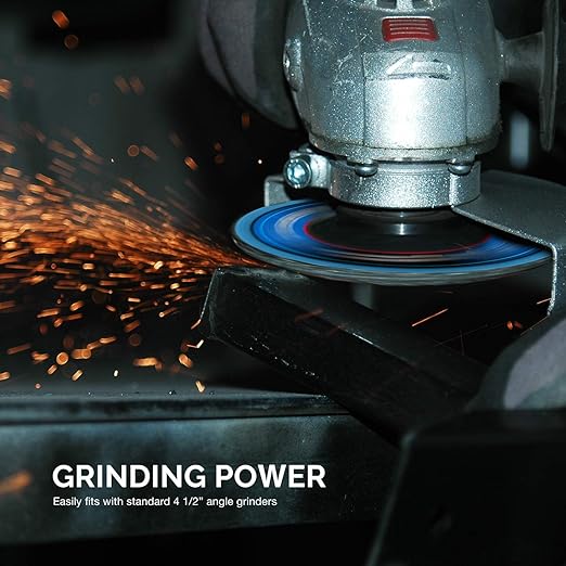 Zirconia Angle Grinder Flap Disc – 80 Grit, Type 29 (10-Pack)