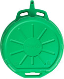 NEIKO 20761A Large Coolant/Oil Drain Pan, 4 Gallon (16L) Capacity, Antifreeze Green Plastic Anti Splash Oil Pan, Motor Oil Drip Catcher Pan, Non Spill Pour Spout, Oil Catch Pan for Changing Oil