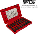 Neiko 02457A Lug-Nut Key Set, Wheel-Lock Removal Tool Kit for Aftermarket and Factory Wheel Tire Keys, SAE and Metric Lug Sockets, 16 Pieces