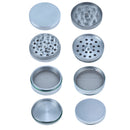 Master Grind Spice grinder for kitchen, Metal grinder for herbs, Manual Herb Grinder, 2.5 inch Aluminum Shredder, 54100G