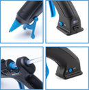 NEIKO 02660A Cordless Glue Gun, 15W Rechargeable Hot Glue Gun, 10 Glue Sticks Included, Wireless Anti Drip Nozzle Mini Glue Gun with Stand for Arts and Crafts, Mini USB Charging Port, Insulated Nozzle