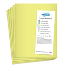 NANOLAP PSA Lapping Film, 5 Pc 12 Micron (1,200 Grit) Adhesive Polishing Paper, 8-1/2” x 11” Microfinishing Fine Sanding Paper, Sanding Film For Scary Sharp Sharpening System, Aluminum Oxide AO