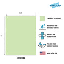 NANOLAP PSA Lapping Film, 5 Pc 1 Micron (14,000 Grit) Adhesive Polishing Paper, 8-1/2” x 11” Microfinishing Fine Sanding Paper, Sanding Film For Scary Sharp Sharpening System, Aluminum Oxide AO