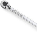 NEIKO PRO 03711B 3/4” Torque Wrench, 3/4” Drive SAE, 50-300 Ft-Lb, 34” Length, Adjustable Click Torque Wrench, Chrome Vanadium Cr-V Steel