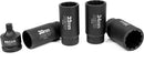 NEIKO 02530A 5 Piece 12 Point Socket Set 1/2” Drive, Lug Nut Remover, Spindle Nut Socket, Axle Nut Socket Set, Metric 30mm - 36mm Socket 1/2 Drive Impact Set, Cr-Mo Impact Adapter, 3/4" -1/2” Reducer