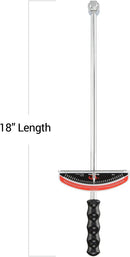 TOOLUXE 03703L Dual Drive Beam Style Torque Wrench | 3/8” & ½” Drives | 17” Length | 0-150 Ft-Lbs | SAE | Premium Steel Alloy