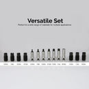 Neiko 02612A Hand Held Power Punch and Sheet Metal Hole Punch Kit, Cr-V 3/32" x 9/32"