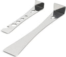 NEIKO 00250A Pry Bar Set, 2 Pc Stainless Steel Flat Bar Crowbar, Hex Wrench, Small Pry Bar, 6-1/2” Mini Crow Bar & 9-1/2” Pry Tool, Molding, Scrape, Nail, Baseboard Trim Puller, & Prop Bottle Opener