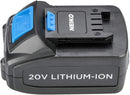 Neiko 40063 20-Volt Lithium-Ion Rechargeable Replacement Battery 10878A Impact Wrench, Impact Wrench and Charger Unit Sold Separately