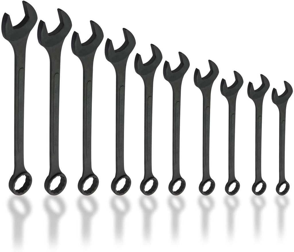 Neiko 03129A Jumbo Combination Wrench Set, 10-Piece Open-End Wrench Se –  NEIKO®