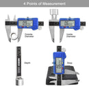NEIKO 01412A Pro-Quality Digital Caliper with LCD Screen and Standard/Metric/Fraction Conversion, Stainless Steel
