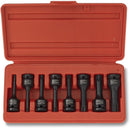 NEIKO 01138B 1/2” Drive Torx Star Driver Bit Socket Set | 8 Piece | T30 to T70 | 3” Length | Cr-Mo Impact Grade