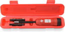 NEIKO 10573B 1/4” Torque Screwdriver Set, 20 Hex Bits, 10 to 50 In-Lbs, Long Shank Screwdriver Torque Wrench, Adjustable Inch-Pound Torque Screwdriver for HVAC and Gunsmiths (Pack of 25)