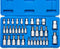 Neiko 10070A Torx Bit Socket and E-Torx Star Socket Set | 35-Piece Set, S2 and Cr-V Steel, 1/4”, 3/8” and 1/2-Inch Drive