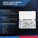 NEIKO 50456A Spring Assortment Set, 200 Piece, Extension and Compression Springs Kit, Zinc Plated Steel Mechanical Compression Springs, Assorted Size Small Springs for All Types of Home Repairs & DIY