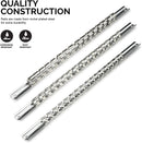NEIKO 03969A Socket Holder Rail, 3 Piece Organizer Set | 1/4, 3/8 and 1/2-Inch Drive