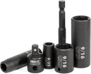 NEIKO 02435A, 22 Piece, 1/4 Socket Set, Standard 3/16” – 9/16” SAE, Deep and Shallow Sockets, Chrome Vanadium Steel, 3/8” to 1/4” Reducer, Hex Shank Socket Impact Adapter, 1/4 Drive Socket Set