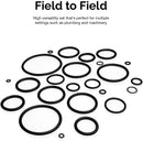 NEIKO 50444A Rubber O-Ring Assortment Kit, Buna-N Gasket Sealing Rings and Replacement O-Rings, 32 Metric Sizes, 419-Piece Kit