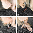 TOOLUXE 50003L Universal Heavy Duty Tire Repair Kit | 57 Piece Value Pack | Fix Punctures and Plug Flats | Ideal for Cars, Trucks, Motorcycle, ATV, Jeeps, Off Road Vehicles, RV, Tractors