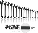 NEIKO 03574A Jumbo Combination Wrench Set | 16 Piece | SAE | 1/4” to 1-1/4” | Raised Panel Construction