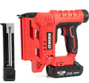 NEIKO 02651A Cordless Brad Nailer and Stapler | 18 Gauge, 2 in 1 Rechargeable Staple Gun and Battery Powered Nail Gun | Carpentry, Upholstery, Woodworking, and Finish Nailer | 20V 2.0Ah Li-ion