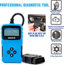 NEIKO 40500A Car OBD2 Scanner, Car Scanner Code Decoder, Reader & Eraser Automotive Check Engine Light Diagnostic Read & Clear Emission & Fault Codes 9, Code Reader, OBD2 Scanner Diagnostic Tool