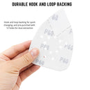 NEIKO 11272A 50pc Hook & Loop Mouse Sandpaper Assortment 60, 80, 120, 150, 220 Grit Sanding Pads for Mouse Sander, Mouse Sander Sandpaper, Triangle Sanding Pads, Mouse Sander Pads, Mouse Sander Paper